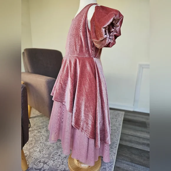 Joyfolie Girls Velour Dress